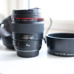 Canon EF 35mm f1.4L USM Lens (Excellent Condition)
