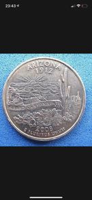 quarter dollar 2008 p arizona 1912