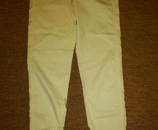 BNWT M&S Yellow/ Mimosa Roll up trousers Size 8