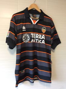 Valencia Jersey. Season 1999/2000. Official Luanvi Third Jersey From 1999. Authentic Original From 1999. Not A Modern Day Remake.