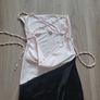 Black and white midi dress size M Image 4