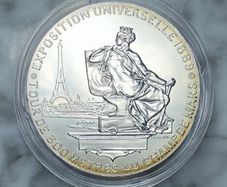 France 10 Euro Silver (.333) Uncirculated Coin 2019 - Tour Eiffel - History of France