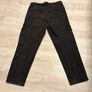 Black Cargo Jeans Relaxed Fit Utility Denim Image 2