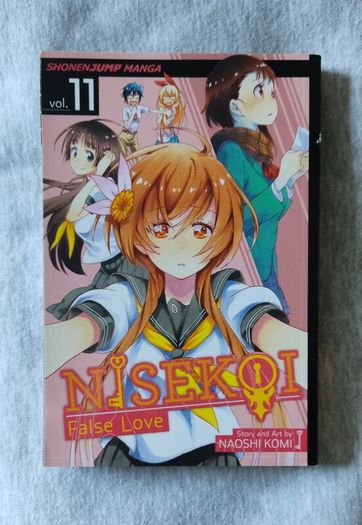 Nisekoi False Love vol.11 manga anime chitoge kirisaki onodera kosaki raku ichijou