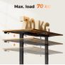 Height-Adjustable Electric Desk, 120x80 cm Image 5