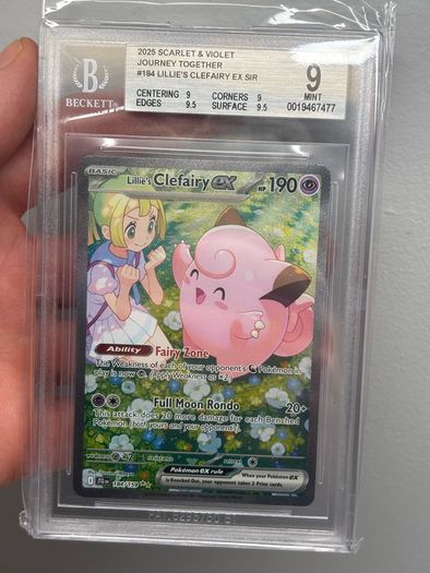 pokemon card CLEFAIRY EX