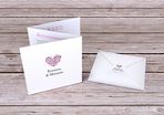Cherry Blossom theme Tri-Fold invitations