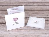 Cherry Blossom theme Tri-Fold invitations