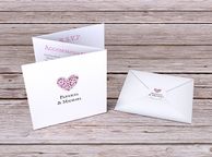 main image for ad Cherry Blossom theme Tri-Fold invitations