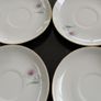 Set of Four Teacups/ Saucers Image 3