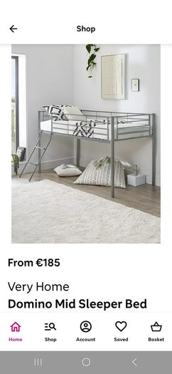 Metal mid sleeper