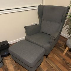 IKEA Strandmon - Armchair & Ottoman
