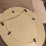 handpainted oval  mirror Image 5