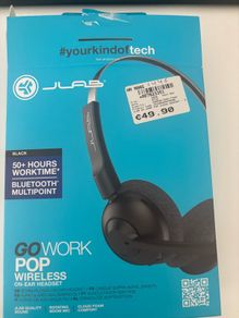 jlab Gowork Pop wireless on ear headset