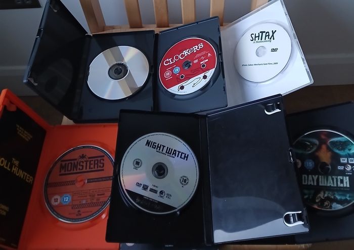 Cult Sci-Fi Horror DVD Bundle 6 Titles Night Watch Day Watch Monsters Clockers Ghoulies IV