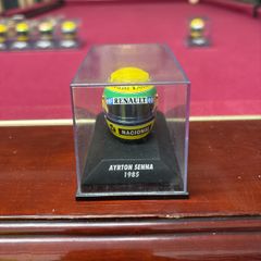 Ayrton Senna Helmet 1985 1:8 Minichamps