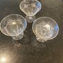 Stuart crystal etched  champagne Coupes Fabulous Image 6