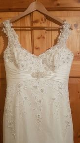 Mon Cheri Ivory Wedding Dress