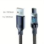 15PD Fast Charging Cable Transparent Dual Type-C free viewing Image 3