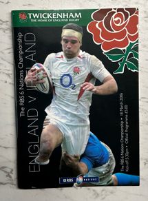 England v Ireland RBS Six Nations Rugby Programme 2006
