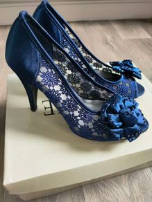 Blue heels