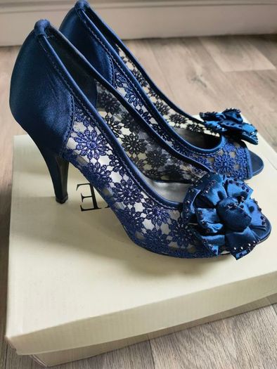 Blue heels