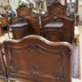 19th Century French / Belgian Walnut Twin Bedroom Suite Image 2