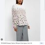 Ted Baker - Luceal Thistle Print Top Blouse - Cream and Floral - UK 10 - RRP 130 Image 2