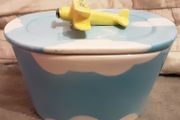 vintage utterly butterly butter dish
