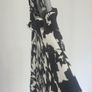 H&M black and white midi Image 2