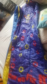 Bob the builder sleeping bag not much used but zip is broken