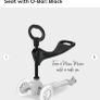 micro scooter seat with O bar Image 6