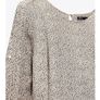 Zara printed dress ecru white with black dots, Small Image 4