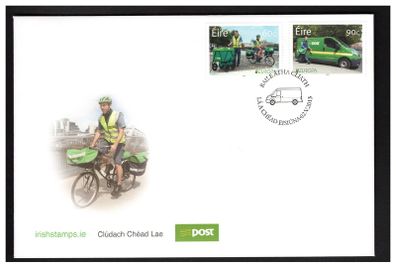 2013 Ireland Europa (Postal Vehicles) Commemorative Stamps An Post First Day Cover (FDC)