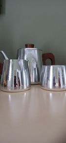 Vintage SONA stainless 3 piece tea set