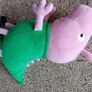 Pepa pig and George soft toy Image 5