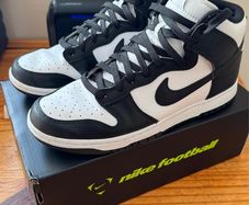 Nike Dunk High Panda Black White - Size UK 9 / EUR 44