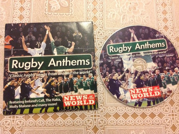 Rugby Anthems.  CD.