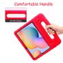 For Samsung Galaxy Tab S6 Lite 2024 Kids Case Shockproof Cover With Stand - Red Image 5