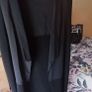 beautiful new zara black and charcoal long wastecoat Image 5