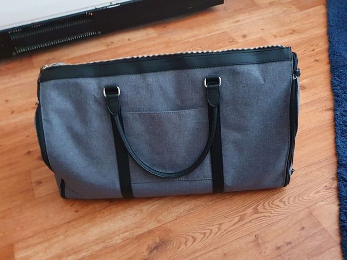 Weekender Travel Bag with Suit Carrier & Shoe Compartment