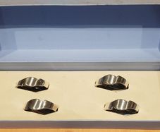 Newbridge Silverware napkin holders (4)