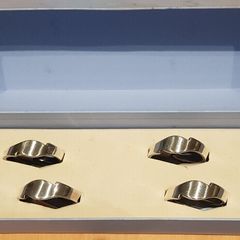 Newbridge Silverware napkin holders (4)