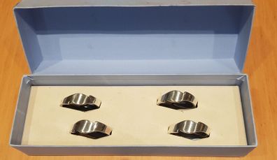 Newbridge Silverware napkin holders (4)