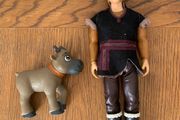 Kristoff and Sven from frozen