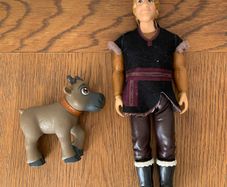 Kristoff and Sven from frozen
