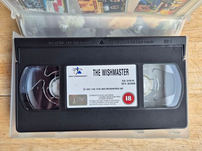 Wishmaster Vhs