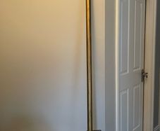 curtain pole & tie backs
