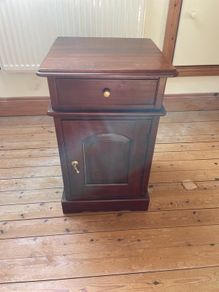 Mahogany Bedside Locker