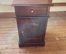 Mahogany Bedside Locker